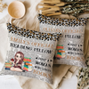 Just A Girl Who Loves Book Pillow Personalized Gift For Book Lovers, Bookworm HO82 894436