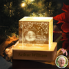 Custom Photo Memorial Engraved Crystal Photo With Light TH10 898241