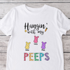 Hangin’ With My Peeps Easter Bright Shirt Personalized Gift For Easter Day HO82 901210