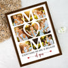 Custom Photo Mom Everything We Are Is Because Of You 2-Layered Wooden Plaque With Stand HO82 901536