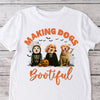 Custom Photo Making Dogs Bootiful Halloween Ghost Dog Shirt HA75 897632