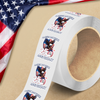 American Pride Patriotic 250th Anniversary Eagle 1776–2026 Roll Sticker HA75 920348
