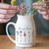 Custom Kids Name Mother's Garden Love Grows Here Floral Vase – Personalized Mother’s Day Gift for Mom, Grandma LM32 899403