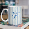 Custom Name Auntie Bow Print Full Mug - Personalized Gift for Aunt LM32 899805