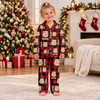 Custom Name Glitter Dumpling Bamboo Kids Christmas Pajamas TH10 171455