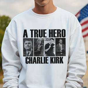 A True Hero Charlie Kirk Rest In Peace Bright Shirt HO82 65766