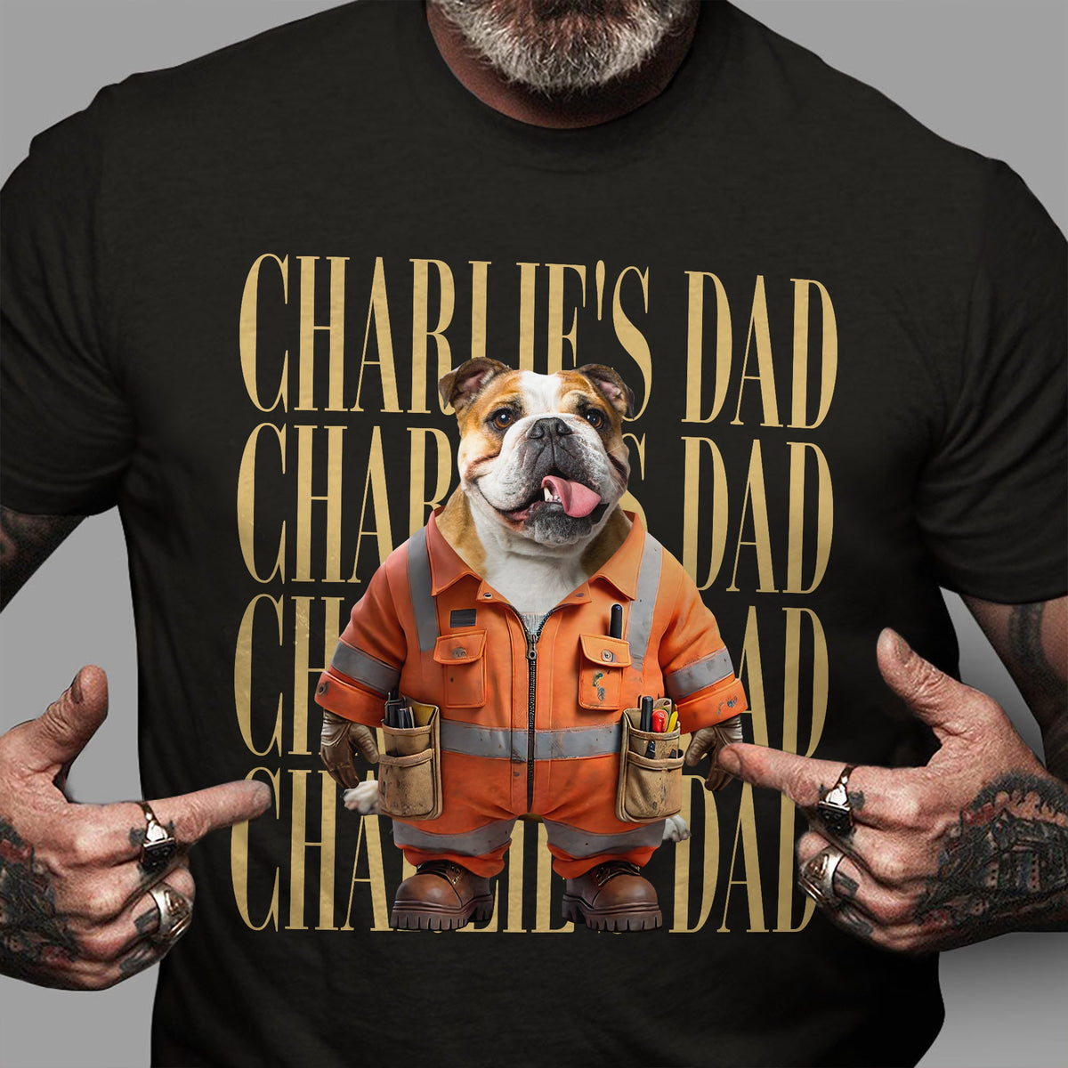 Custom Photo Cool Dog Cat Career Uniforms Comfort Shirt Gift For Pet Lovers LM32 669469