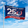 United States of America 1776-2026 250th Anniversary - USA Semiquincentennial Patriotic Outdoor House Flag CH07 910186