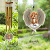 Custom Photo Within Angel Wings Memorial Dog Cat Acrylic Wind Chimes HO82 894300