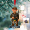 Custom Photo Hunting 3D Effect Figure Art Acrylic Ornament For Duck Hunter HA75 898122
