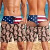 Custom Face Funny Men’s Swim Trunks - Fake Underwear Beach Shorts, Wide Load Birthday Gag Gift For Him HA75 921948
