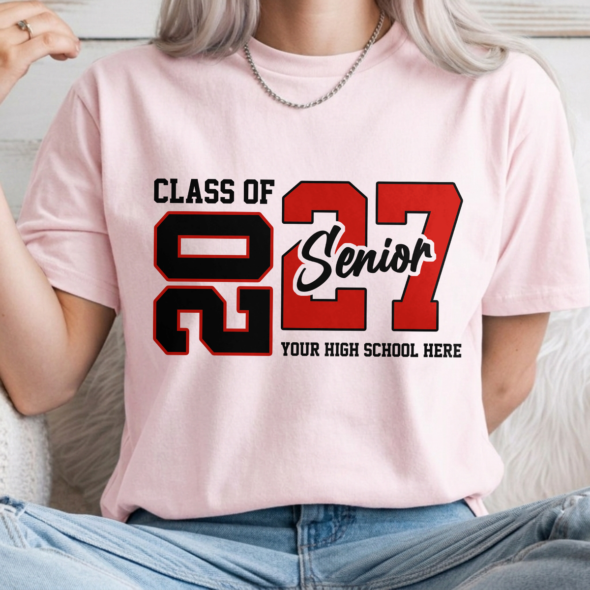 Personalized Class of 2027 Senior Comfort Shirt Graduation Gift LM32 669787