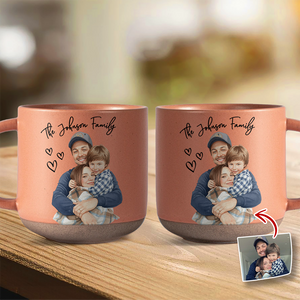 Custom Photo Pottery Mug For Family Or Couple TH10 896923