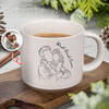 Personalized Photo Mom Dad Engraved Pottery Mug - Personalized Father’s Day Gift CH07 911398
