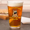 Personalized Best Dog Dad/Mom Ever Beer Glass Gift For Dog Lovers HO82 893726