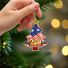 Personalized Family Name 250 Anniversary USA Acrylic Ornament, Memorial Day Gifts HO82 903340