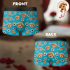 Custom Photo Dog Pet Face Men's Boxer HA75 898934