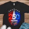 USA 250th Anniversary Rocket – America Rising Freedom Patriotic Dark Shirt LM32 899383