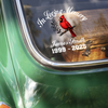Personalized In Loving Memory Cardinal Car Window Decal Sticker CH07 910358