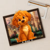 Custom Cartoon Photo Cute Gifts For Pet Lovers 2-Layered Wooden Plaque With Stand LM32 893523
