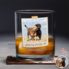 Best Dog Dad Ever Custom Dog Photo Whiskey Glass Dad Gifts CH07 911422