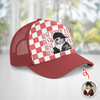 Custom Photo Best Dad, Mom Ever Patch Hat Gift For Parent LM32 669075
