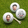 Personalized Funny Face Photo Golf Ball with Custom Text, Golf Training Competition Ball Gift for Golfer Birthday HO82 902622