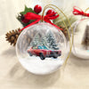 Custom Car Photo Chirtsmas 3D Ball Ornament For Car Lover TH10 896093