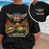 Route 66 100th Anniversary The Mother Road Back & Front Comfort Shirt Car Lover Gift CH07 911724
