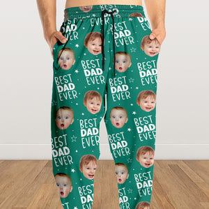 Custom Photo Best Dad Mom Ever Family Sweatpants TH10 894193