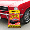 Custom Car Photo Full Service Garage Signs - Personalized Metal Sign CH07 896234