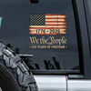 America 250th Birthday US Flag 250 Years We The People Car Window Decal Sticker HA75 898882