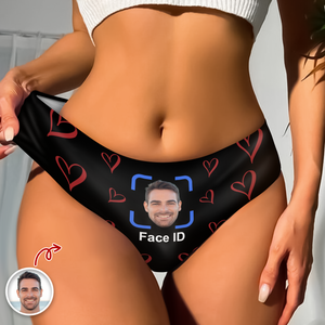 Custom Boyfriend Face ID Photo Underwear For Women Funny Valentine Gift CH07 910134
