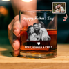 Personalized To The World You Are Dad Whiskey Glass Gift For Father’s Day CH07 911408