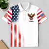 Custom Name American Flag 250th Anniversary 1776–2026 Eagle Patriotic Polo Shirt HO82 902028