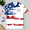 Personalized American 1776 Polo Shirt, 4th of July American, Independence Day Gift HO82 901534