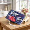 The Ups And Downs Were Worth It - 2026 Personalized Graduation Cap Topper HA75 920606