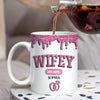 Custom Name Wifey And Hubby 3D Inflated Effect Mug Valentine's Gift TH10 896971