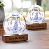 Admit it Life Would Be Boring Without Me - Personalized Chinoiserie Toile De Jouy Round Acrylic Block CH07 896058