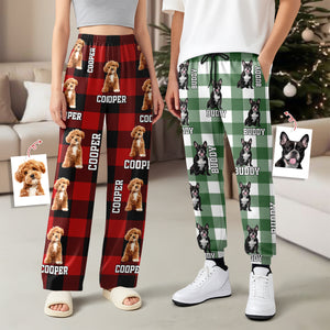 Custom Photo Dog Cat Sweatpants Christmas Gift For Dog Cat Lovers HA75 898346