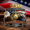 Personalized Military Branch 250 Years Of Freedom 1776–2026 Acrylic Pin - Patriotic Military Memorial Gift HO82 901934