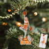 Custom Photo Cheerleading Team Christmas Gift Acrylic Ornament HA75 897344