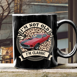 This Is How I Roll - Custom Car Photo Route 66 Vintage Black Mug CH07 899804