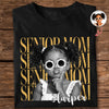 Custom Photo Senior Mom Dark Shirt 2026, Proud Senior Mom Gift, Senior Mom Graduation Shirts HO82 903306