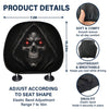 Funny Headrest Covers for Cars – Spooky Halloween Christmas Car Seat Accessories, Universal Fit for a Joyful Road Trip HO82 903194