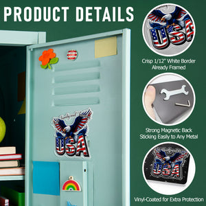 USA 250th Anniversary America 250 1776-2026 Eagle Us Flag Acrylic Magnet HA75 898752