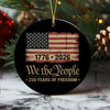 America 250th Birthday US Flag 250 Years We The People Ceramic Ornament HO82 894626