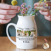 Custom Photo Mom, To Me You Are The World To Mom Vase Mothers Day Gift CH07 910914