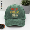 Legend Husband Dad Papa With Vintage Washed Denim Baseball Cap Personalized Gift For Dad, Grandpa HO82 894428