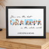 Custom Photo You Are The Best Dad In The World Picture Frame Father's Day Gift HA75 921516